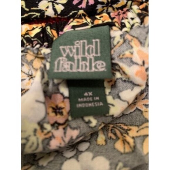 Wild Fable Women's Plus Size 4X Floral Sleeveless Dress - Picture 12 of 12